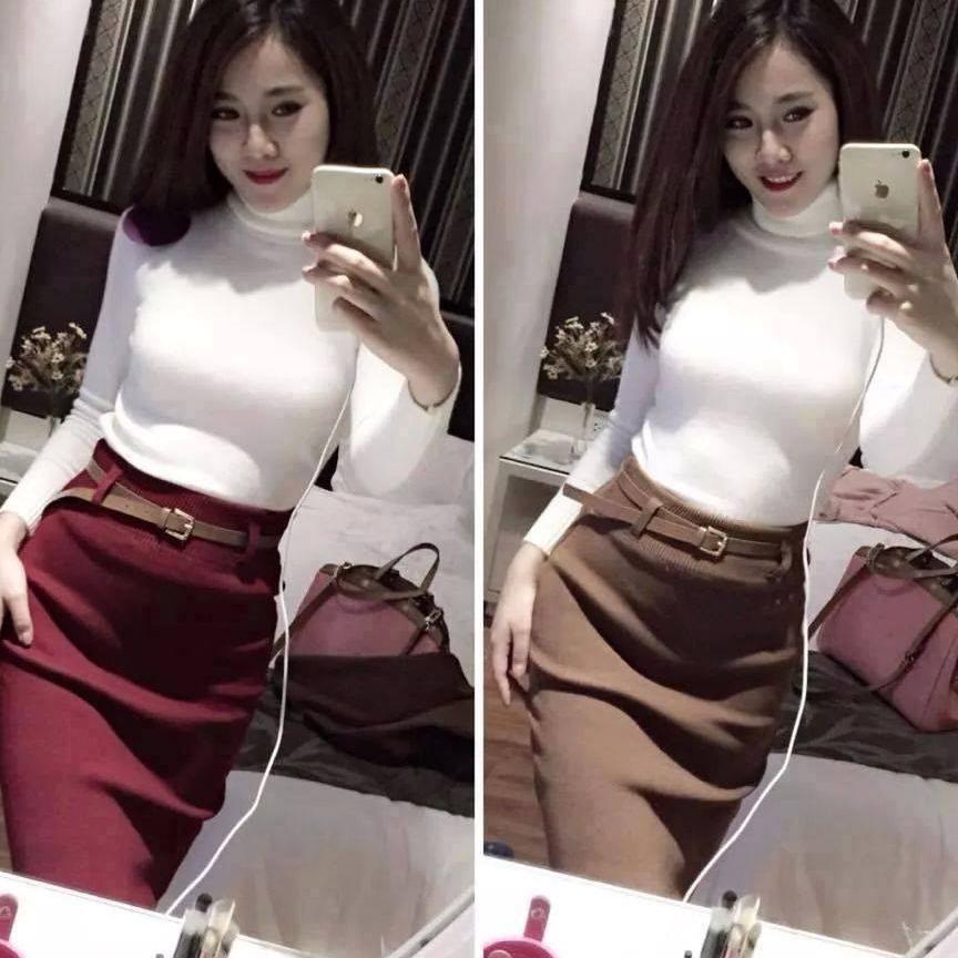 Áo len cổ lọ cao cấp
