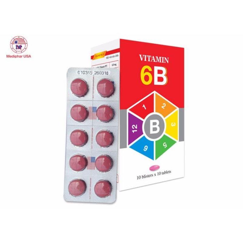 Vitamin 6B - Bổ sung vitamin nhóm B nhập khẩu
