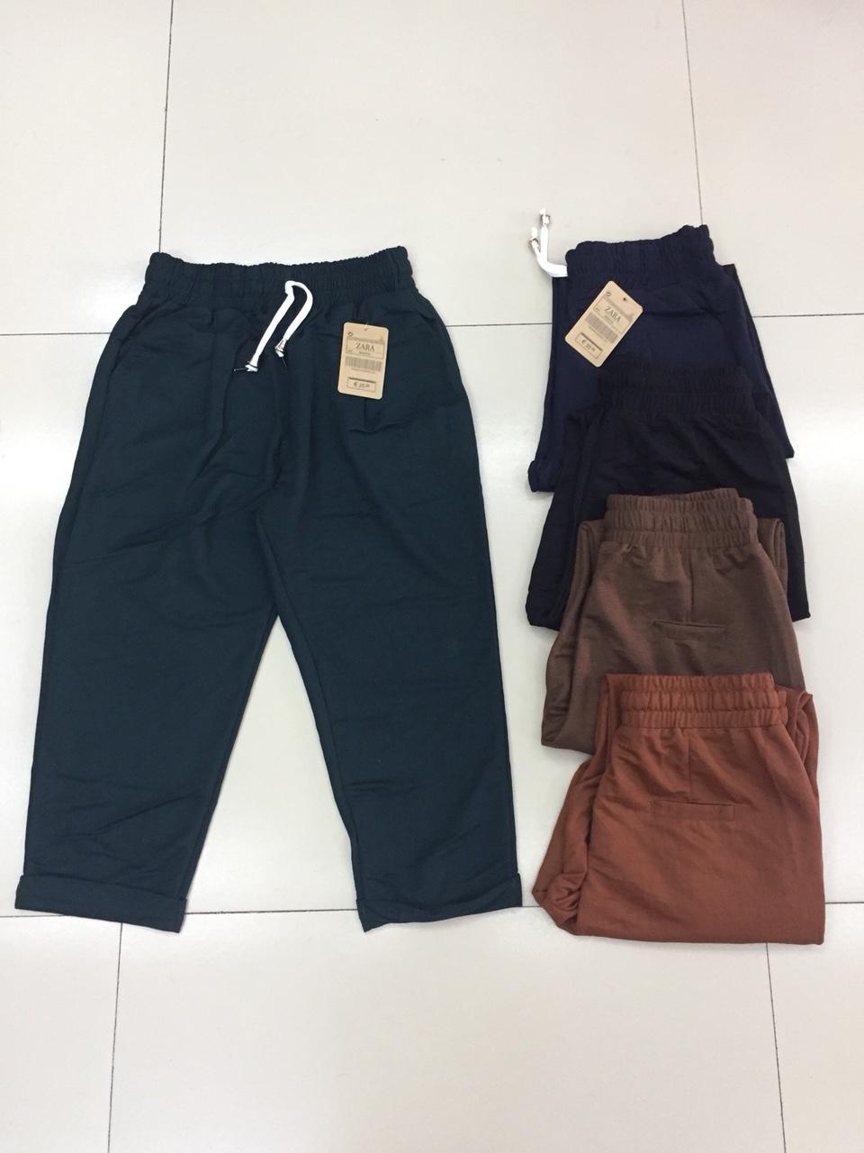 Quần kaki thun lửng nữ
