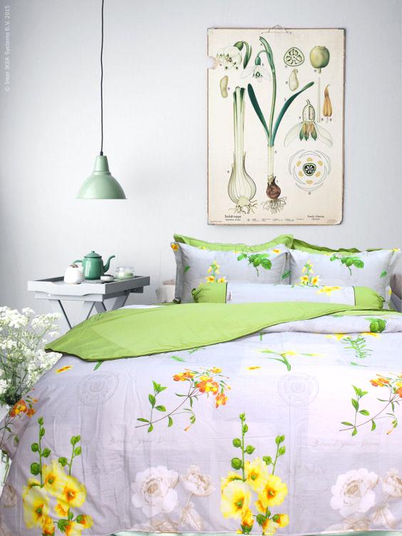 Bộ chăn ga gối 100% cotton satin màu trơn hàn quốc julia j5 547
