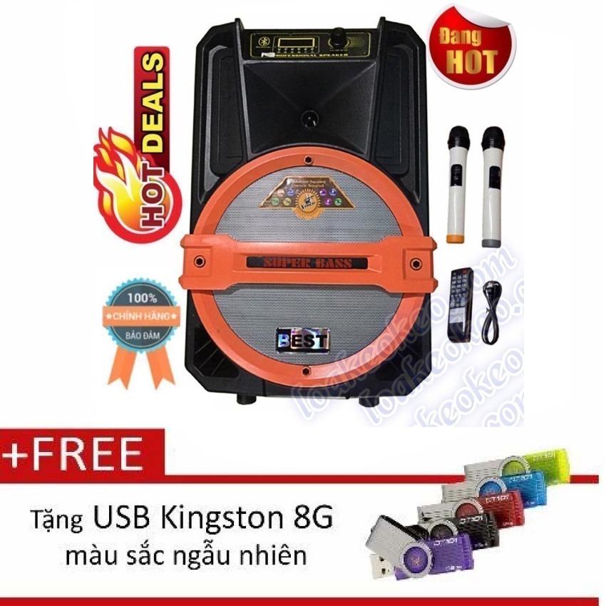 Loa kéo di động best bt-275 + tặng kèm usb 8gb