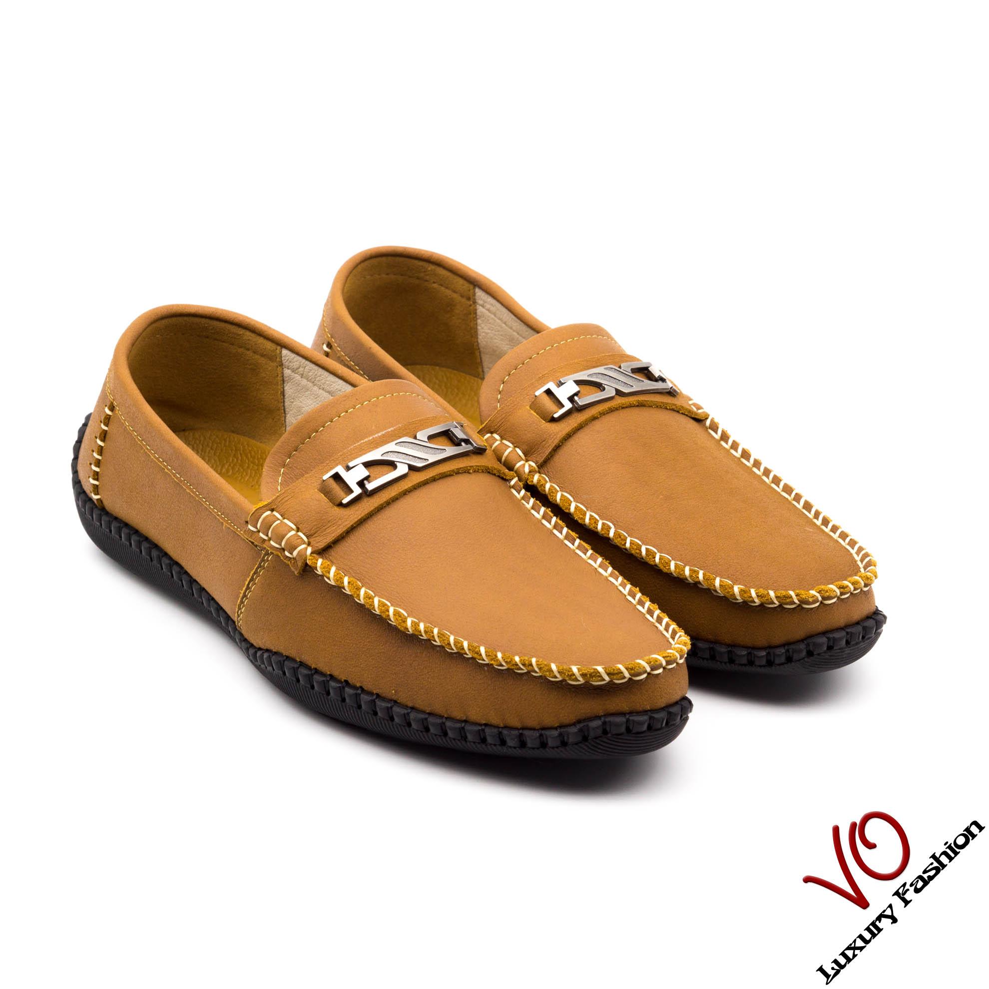 Giày mọi da bò thật siêu mềm vo 9747