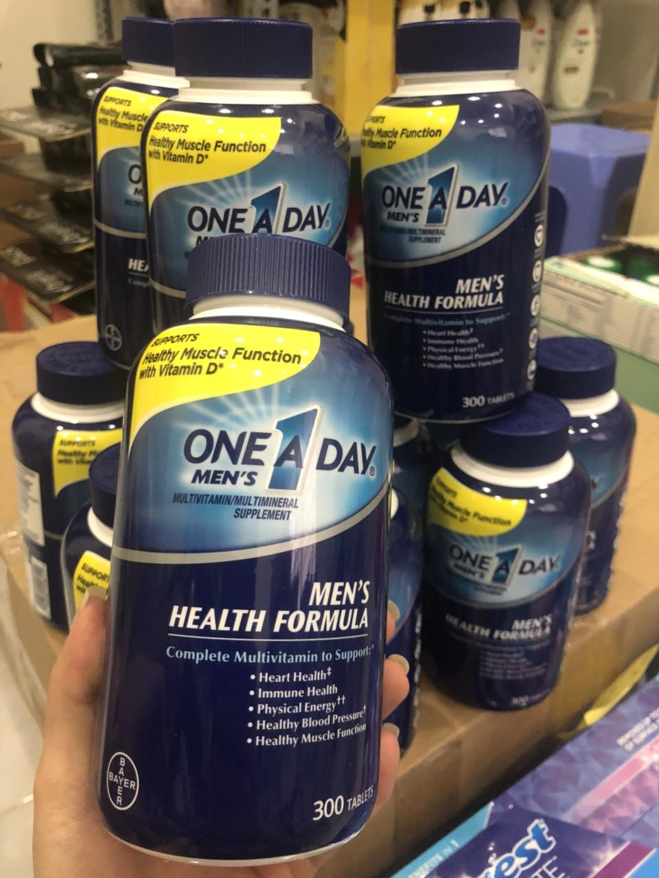 Vitamin Tổng Hợp Cho NAM One A Day Men Formula Của Mỹ, 300 viên (Hộp)