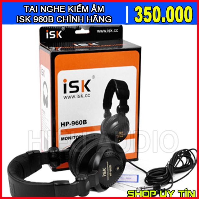 Tai nghe kiểm âm isk 960b
