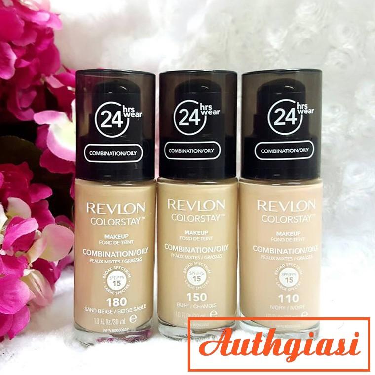 Kem nền Revlon da dầu 24h Combination Oily #220