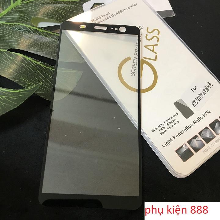 Miếng dán kính cường lực HTC U11 Plus Full màn Glass