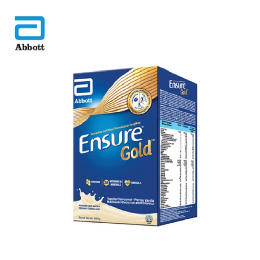 Sữa ensure Gold 400g Vanilla- Hộp giấy