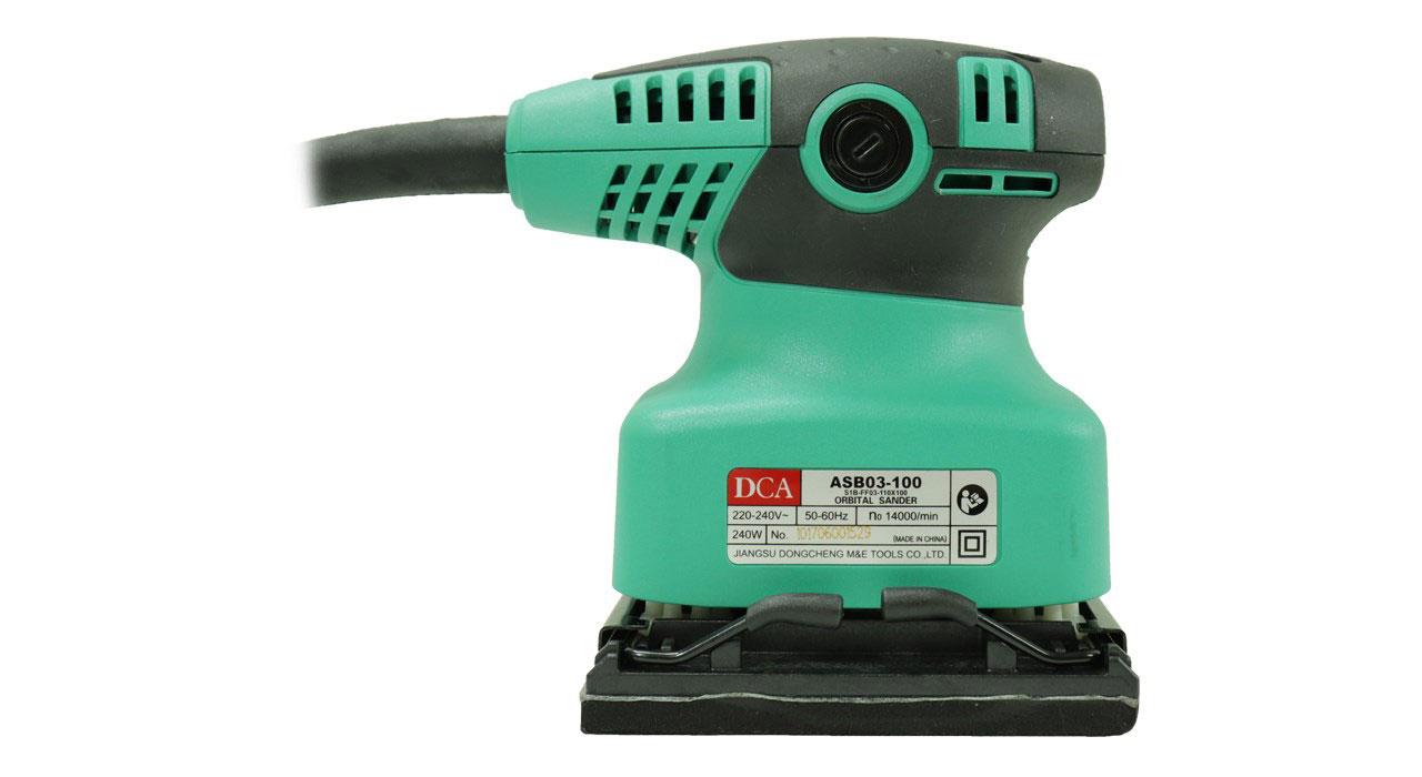 Máy chà nhám vuông 200w dca asb03-100 s1b-ff03-110x100 100x110mm