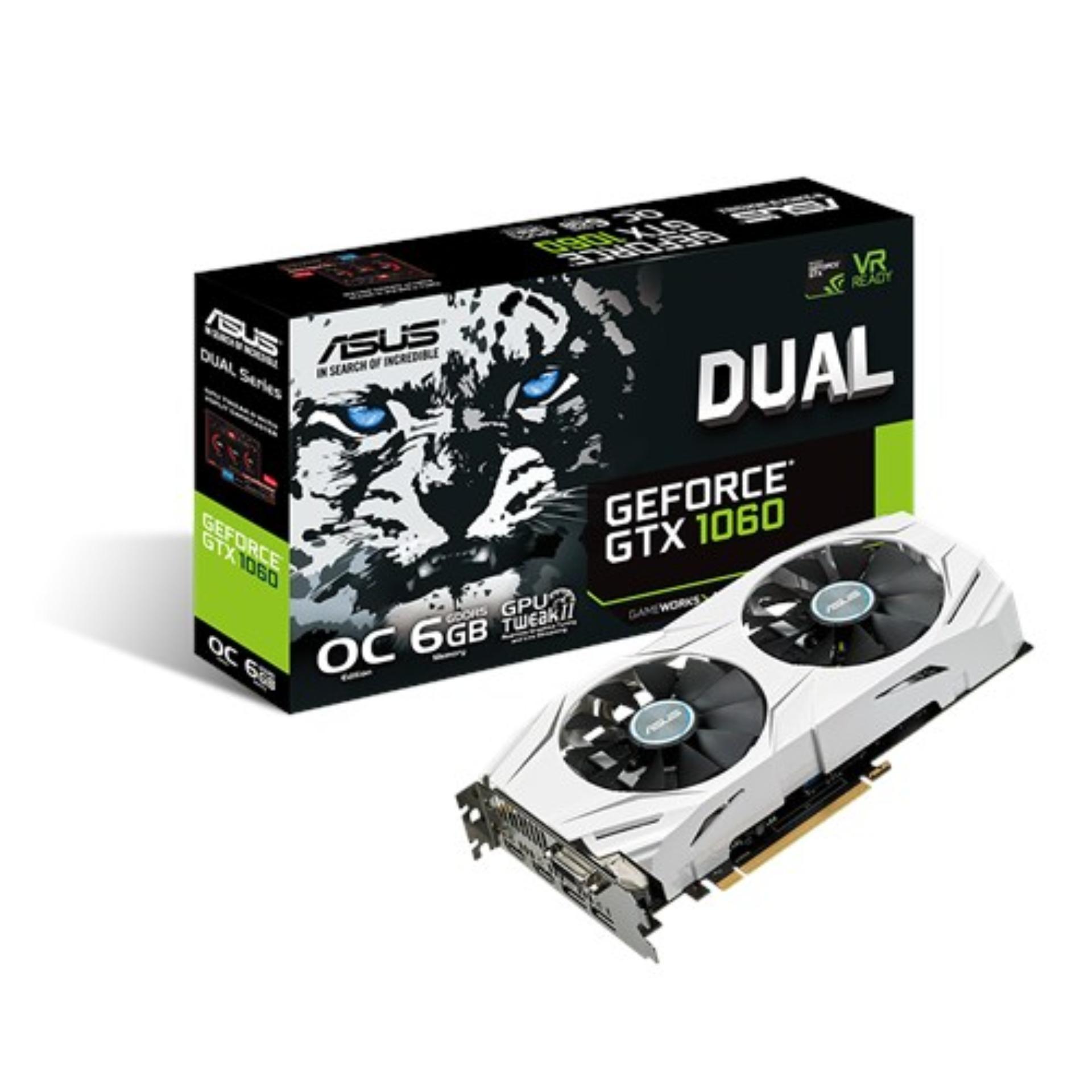 Vga card asus dual gtx1060-o6g.