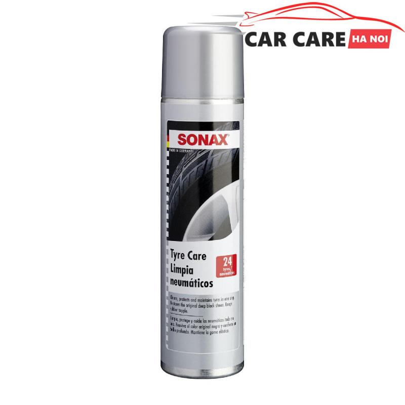 DUNG DỊCH XỊT BỌT LÀM SẠCH BẢO DƯỠNG LỐP Ô TÔ SONAX TYRE CARE 400ML