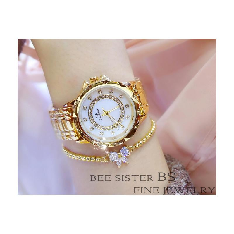 Đồng hồ nữ dây kim loại Bee Sister 1506
