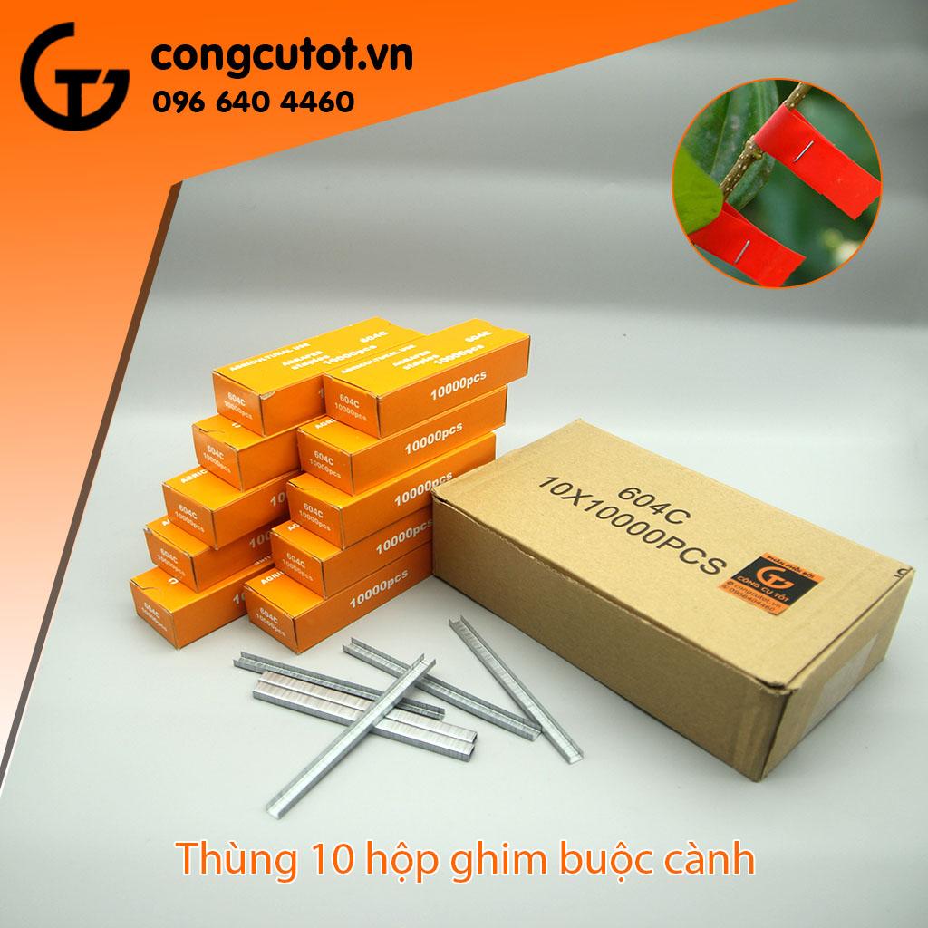 10 hộp ghim buộc cành (100.000 ghim)