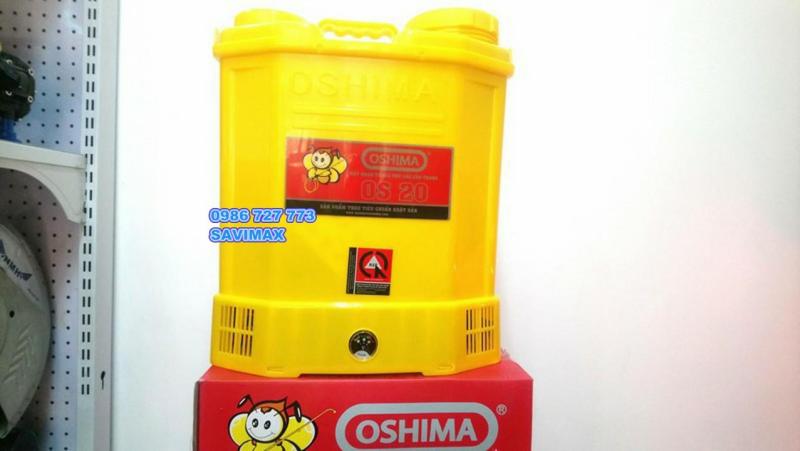 Bình xịt điện oshima OS20- Máy phun thuốc trừ sâu oshima 20L
