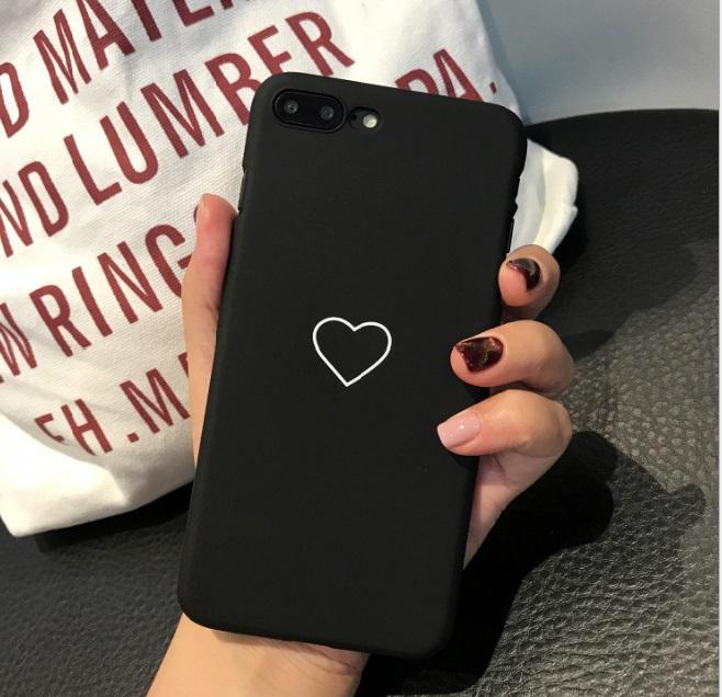 Ốp lưng iPhone X hình trái Tim Ốp đôi đẹp