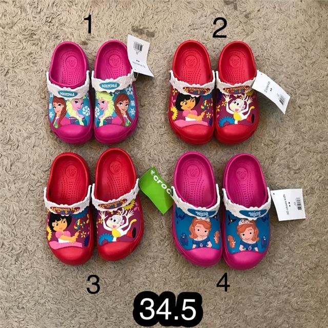 Sục Crocs bé gái hàng xuất