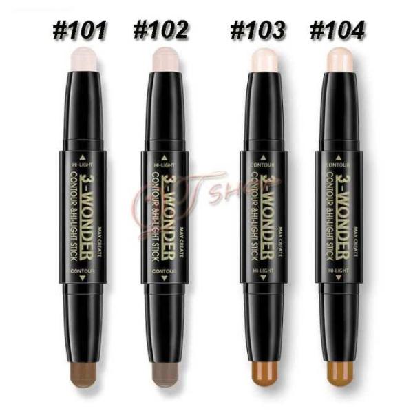 Bút tạo khối che khuyết Maycreate 3-Wonder Contour & Hi-Light Stick 6g giá rẻ