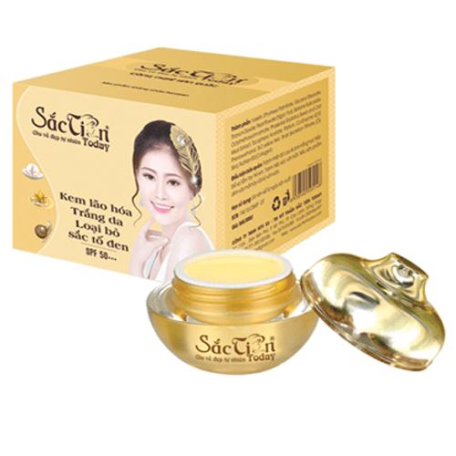 Kem loại bỏ sắc tố đen, Sắc tiên today, Ngăn lão hóa, Dưỡng trắng da (25g)