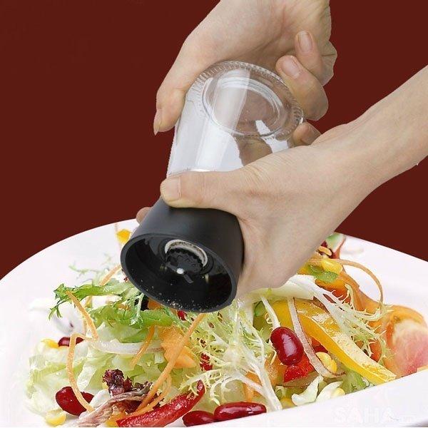 Cối ( Lọ ) xay tiêu thủy tinh cầm tay đa năng