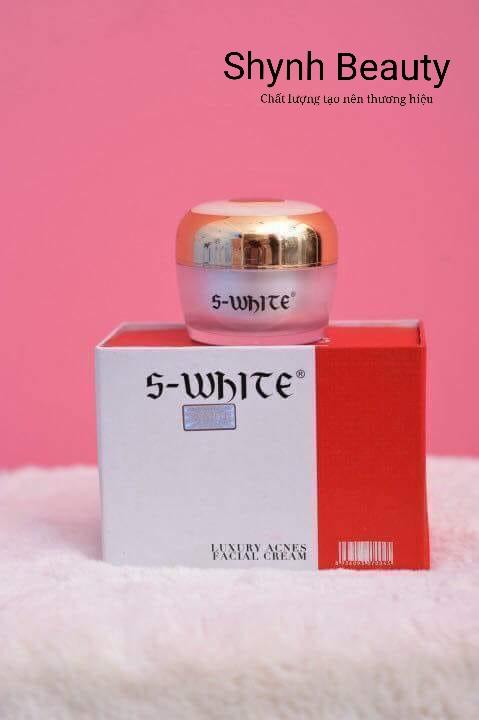 Kem face mụn cao cấp swhite 25g