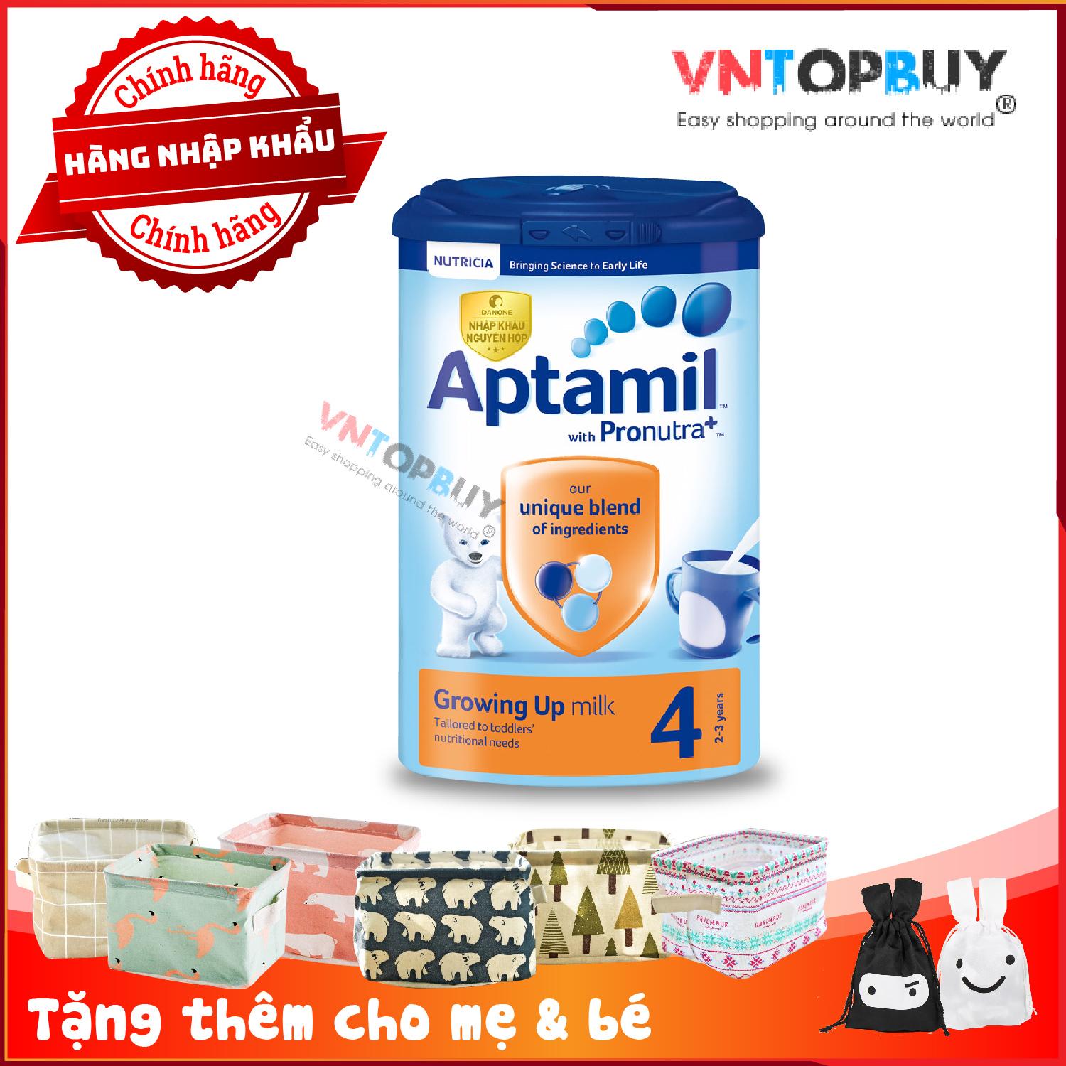 Sữa Aptamil nội địa Anh UK Sữa bột số 4 tốt cho trẻ 2 3 tuổi sữa ngoại công thức phát triển trí não