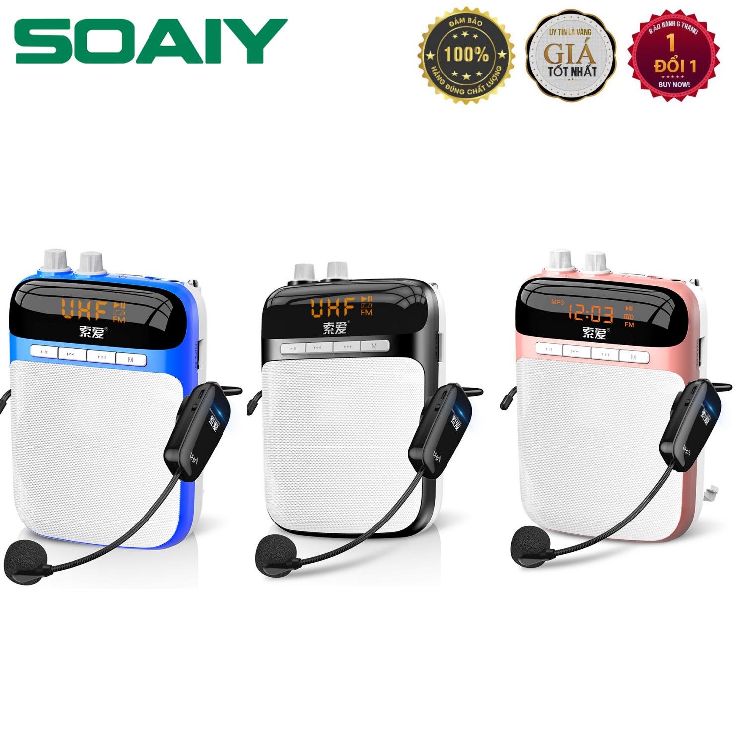 Máy trợ giảng không dây soaiy s-708 - hàng công ty phân phối - bảo hành 12 tháng