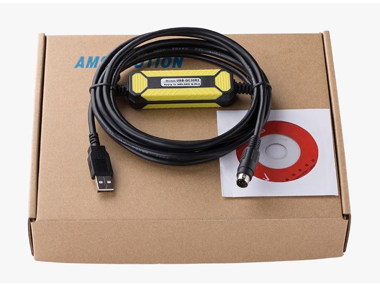 Cáp lập trình usb-qc30r2 cho plc melsec q