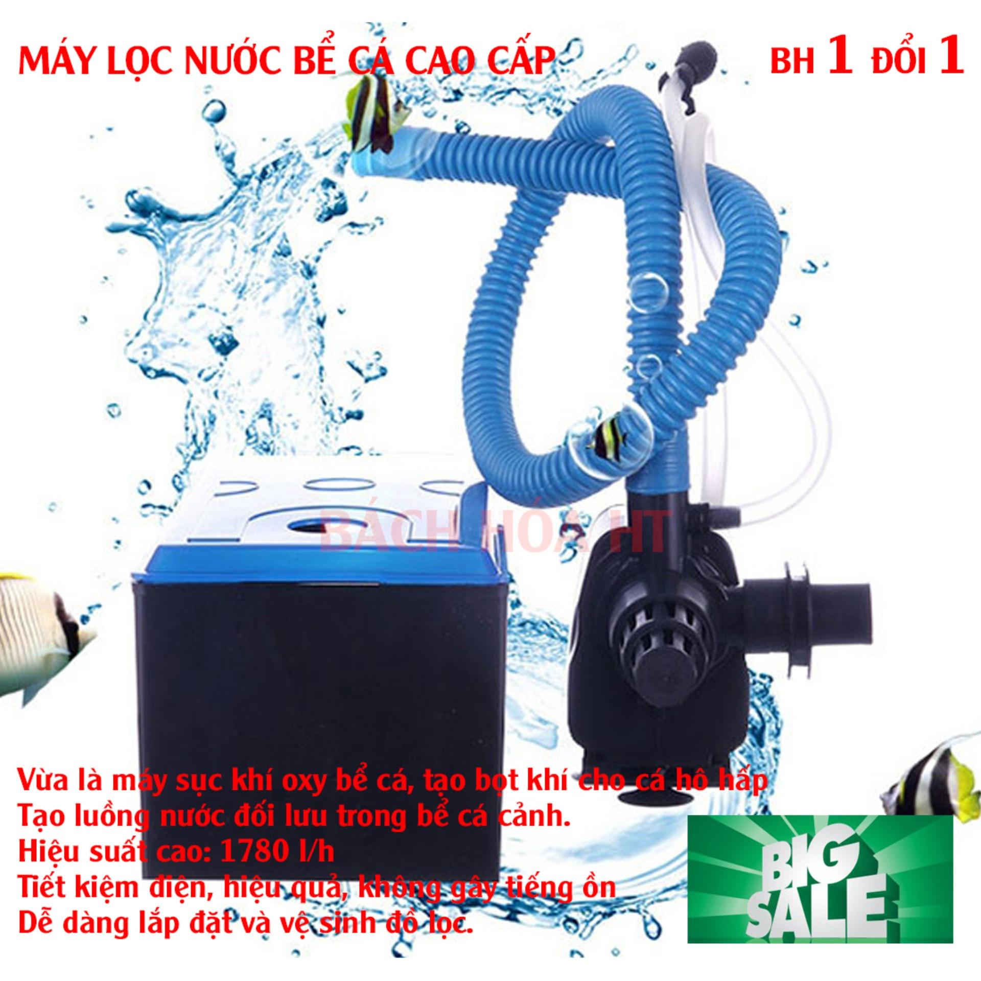 [HCM]Hồ kính nuôi cá  Hồ koi mini - Máy lọc nước bể cá - Hút cặn bể cá siêu sạch - BH uy tín 1 đổi 1 bởi Bách Hóa HT