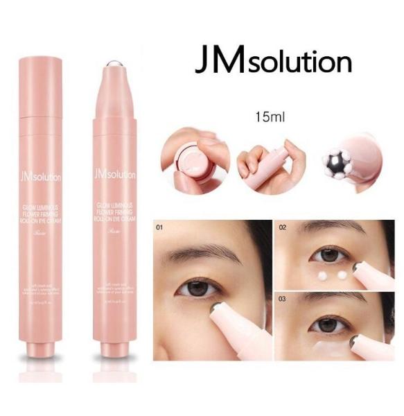 Lăn Dưỡng Mắt Chuyên Sâu Jm Solution Roll On Eye Cream 15ml # Glow Luminous Flower cao cấp