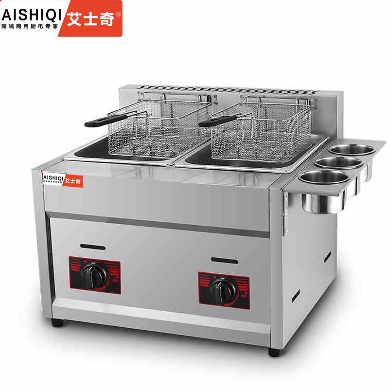 Bếp chiên nhúng gas đôi dung tích 12l hãng ito