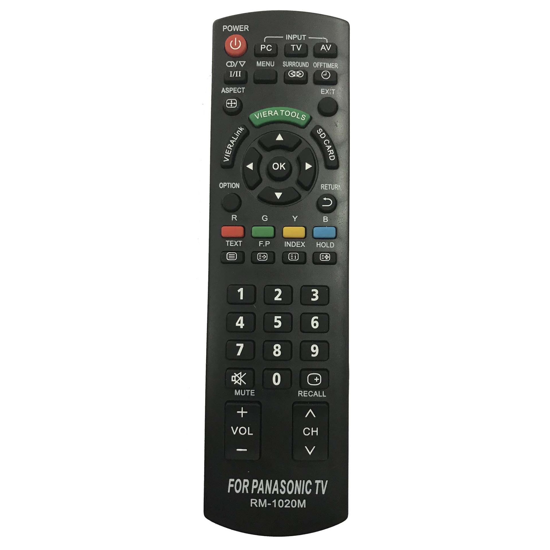Điều Khiển TV PANASONIC Đa Năng RM-D1020 (Đen)