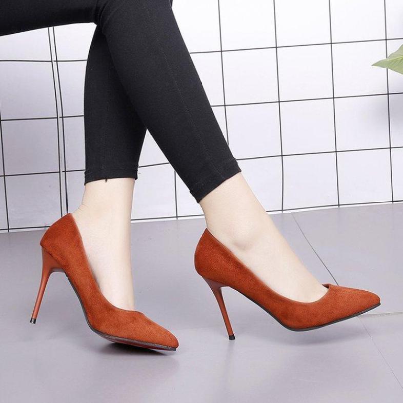 Kiểu Hàn Quốc Mùa Xuân Và Mùa Hè Giầy Nữ Cao Gót giá rẻ