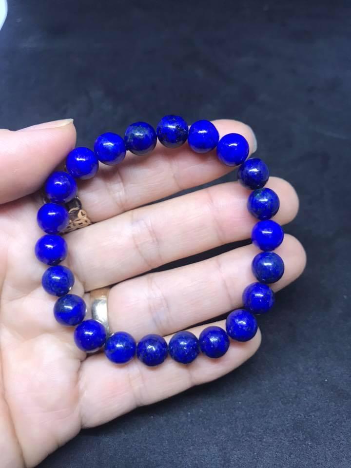 [HCM]VÒNG TAY PHONG THỦY ĐÁ đá lapis lazuli 8LY