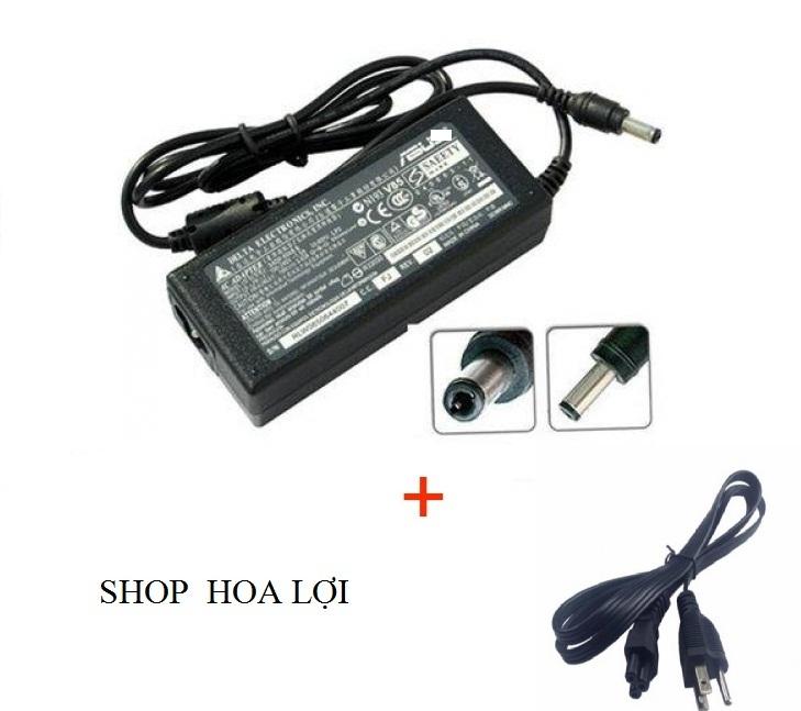 Sạc adapter dành cho laptop asus 19v-3.42a+Tặng dây sạc laptop