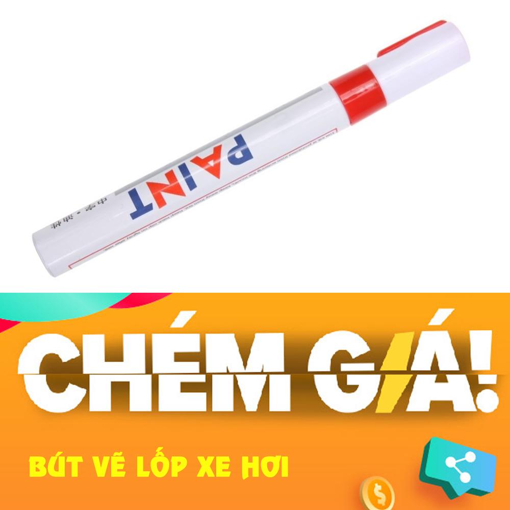 [CHÉM GIÁ] Bút vẽ lốp trang trí cho ô tô, xe máy cực bền màu