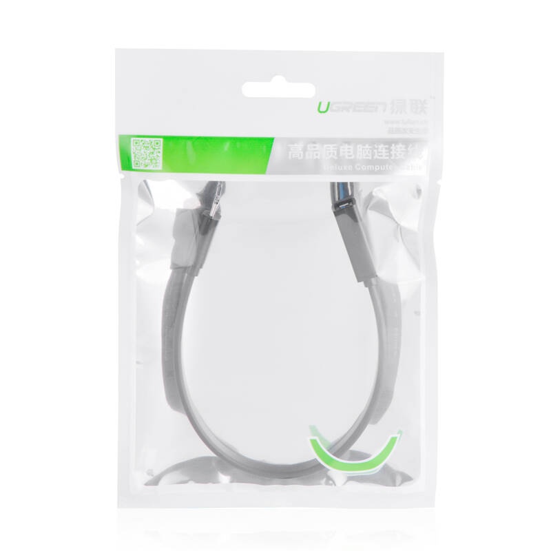 Dây Micro USB 3.0 B OTG sang USB 3.0 dạng dẹt cho Samsung Note 3/S5/I9600/G900... dài 20CM UGREEN US127 Dây Micro USB 3.0 B OTG sang USB 3.0 dạng dẹt cho Samsung Note 3/S5/I9600/G900... dài 20CM UGREEN US127