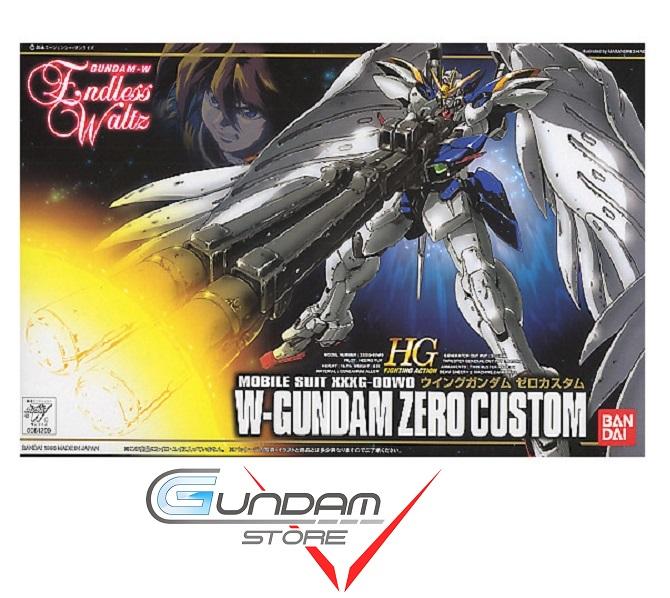 MÔ HÌNH GUNDAM BANDAI 1/144 HG WING ZERO CUSTOM SERIE HGWING GUNDAM WING / WING ENDLESS WALTZ thiết kế an toàn với trẻ em, pgats triển trí não trẻ em, rèn tính kiên nhẫn.