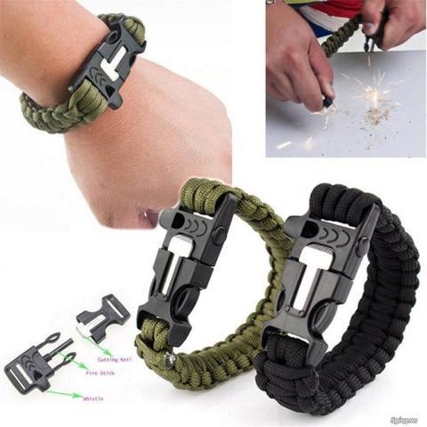 Vòng sinh tồn (Vòng Tay Sinh Tồn Paracord SOS )