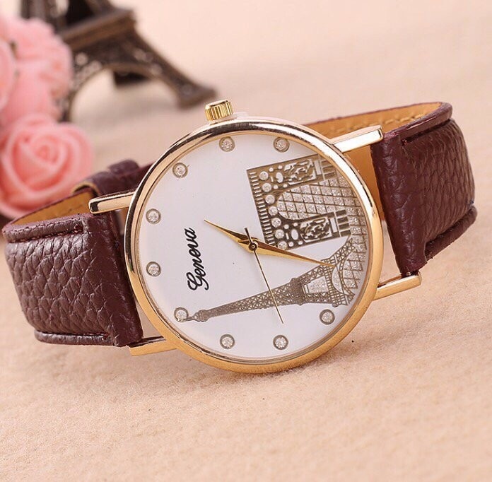 Đồng hồ GENEVA dây da 1