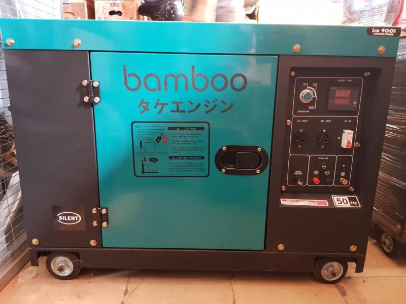 Máy phát điện bamboo BMB 8800ET new 6,5Kw, chống ồn