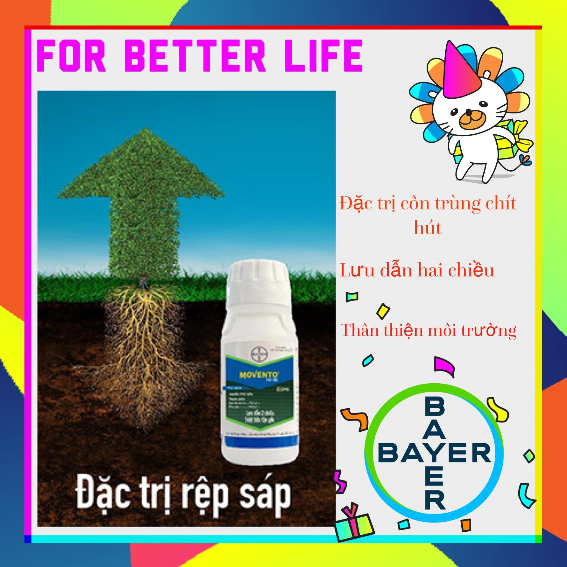 Trừ Rệp sáp,  bọ trĩ (bù lạch) thế hệ mới MOVENTO 150OD