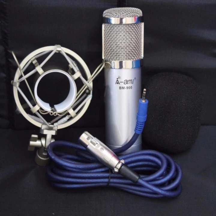 Mic thu âm ami bm-900