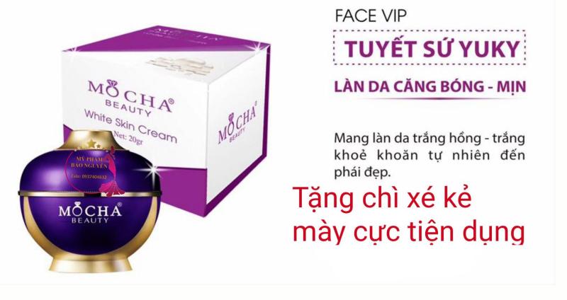 (Hàng chính hãng) kem face vip mocha da thường tặng chì xé