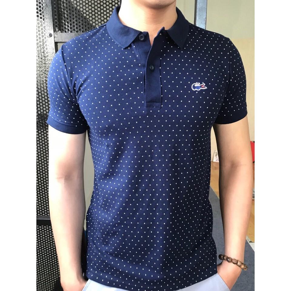 Áo Thun Nam có cổ Cá Sấu đẹp Áo phông nam cổ bẻ chất liệu cotton thun form đẹp