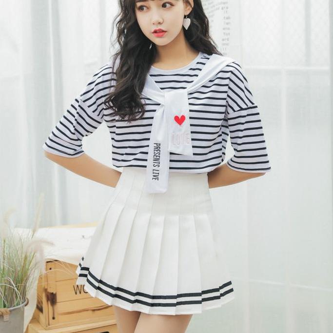 Chân Váy Ngắn Xếp Ly Lưng Cao Thời Trang Hàn Quốc - BT Fashion (VA03)