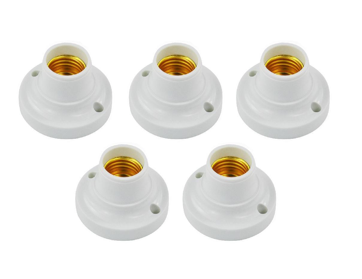 5 Đui đèn tiêu chuẩn gắn tường E27