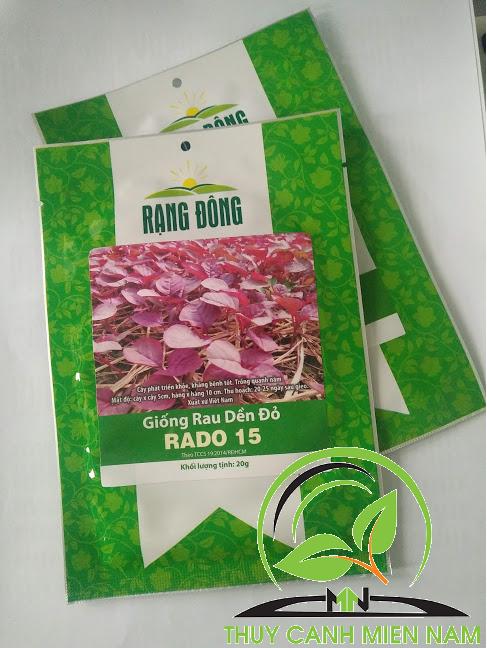 Hạt giống rau dền đỏ rado 15