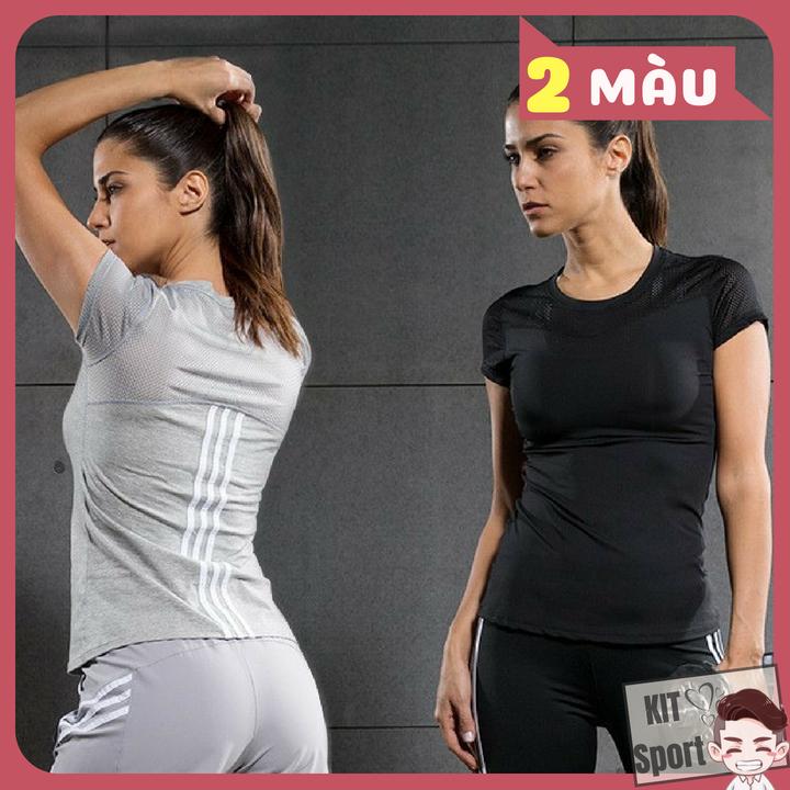 Áo thể thao nữ FBF7200X Vansydical - Cửa hàng phân phối KIT Sport - Hàng nội địa Trung(Women T-Shirt, đồ tập quần áo gym,mẫu ngắn, thể dục,thể hình, áo thun phông, Yoga, Aerobic,Zumba Fitness)