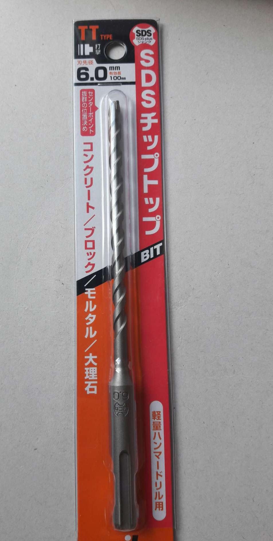 Mũi khoan bê tông chuôi gài Unika TT6.0x160mm
