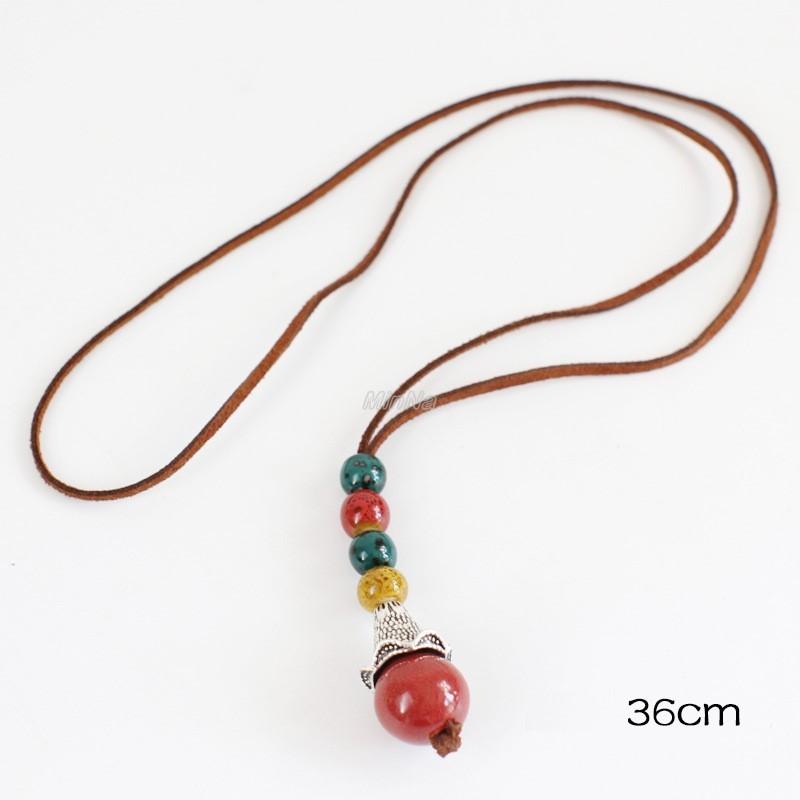 Vòng cổ gốm sứ thời trang đơn giản cá tính vcg5