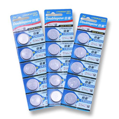 Vỉ 05 Pin hạt nút (cúc áo) CR 2032 Lithium 3V